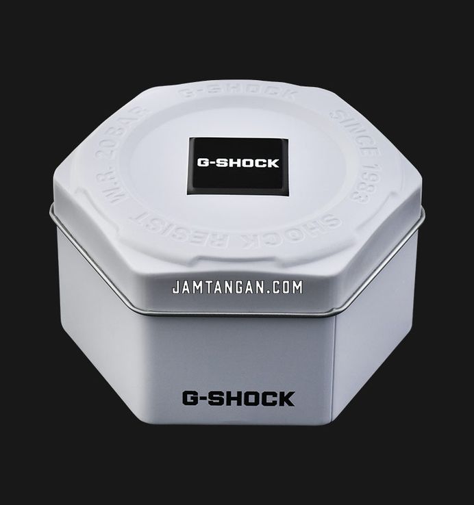 Casio G-Shock Women GM-S110LB-2ADR Tough Charm Digital Analog Dial Dark Blue Resin Band