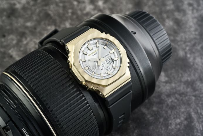 CASIO G-SHOCK GM-S2100BC-1AJF Metal Bezel LED World Time Digital Analog Watch main image 1