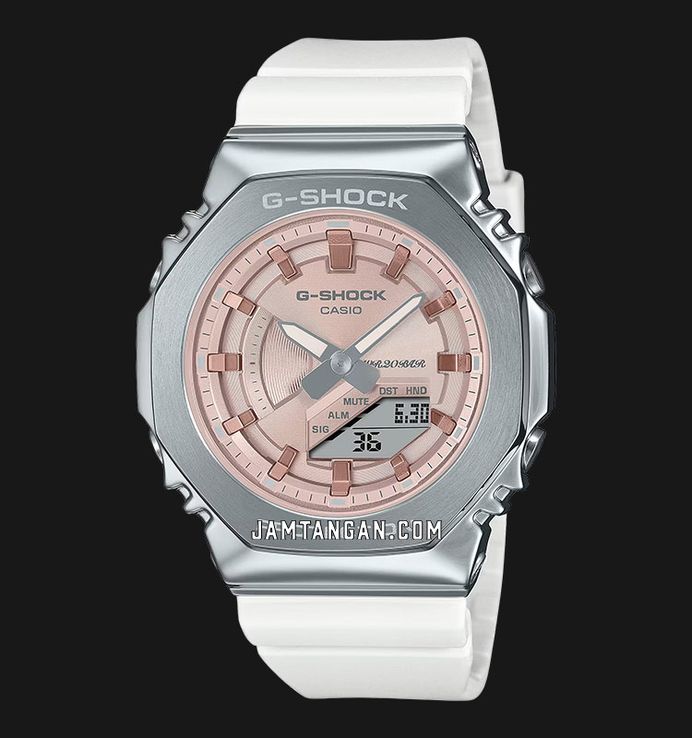 Casio G-Shock X ITZY GM-S2100WS-7ADR CasiOak Seasonal Collection Digital Analog Dial Resin Band