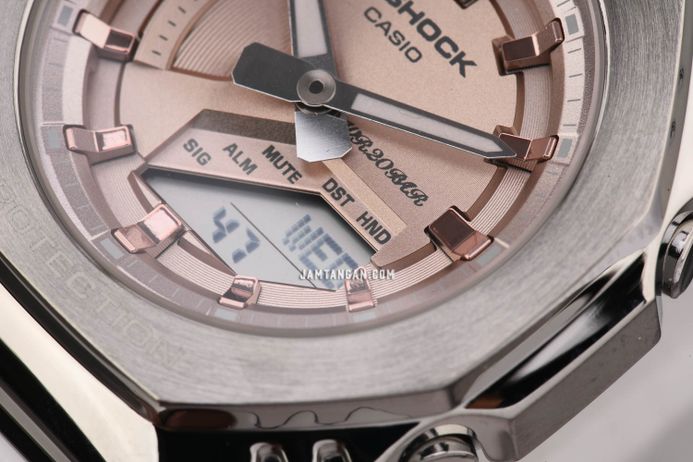 Casio G-Shock X ITZY GM-S2100WS-7ADR CasiOak Seasonal Collection Digital Analog Dial Resin Band