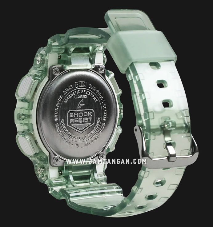 Casio G-Shock GMA-S110GS-3A GMA-S110GS-3ADR Skeleton S