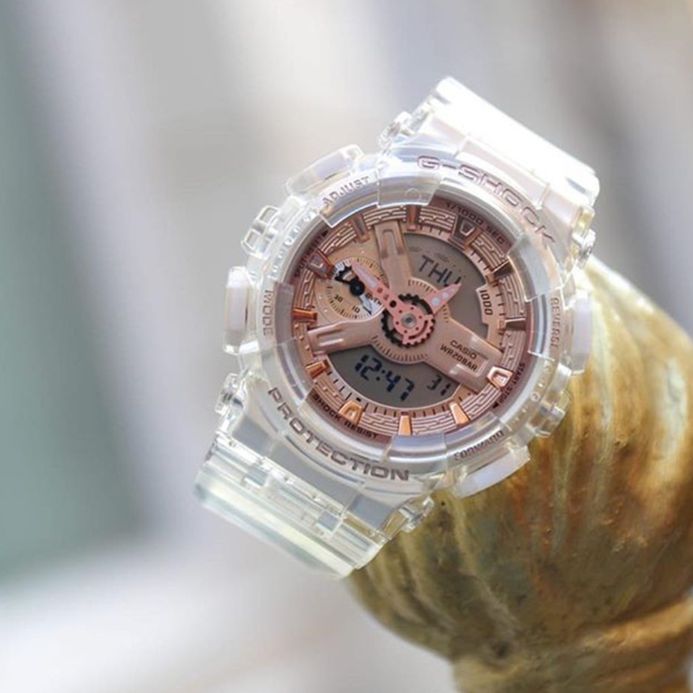 Casio G-Shock GMA-S110SR-7A GMA-S110SR-7ADR Ladies Rose Gold