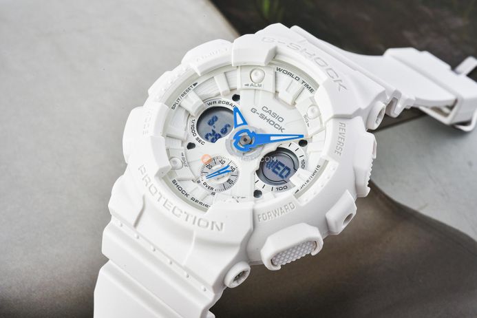 Casio G-Shock GMA-S120SA-7A2 GMA-S120SA-7A2JF All White Digital