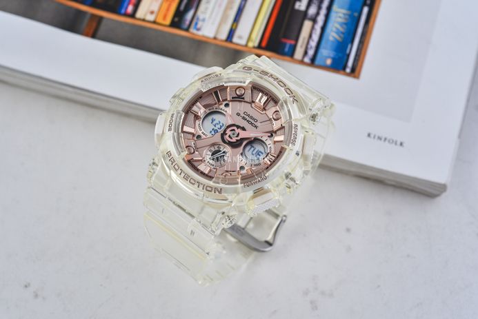 Casio G-Shock GMA-S120SR-7A GMA-S120SR-7ADR Transparent X Rose