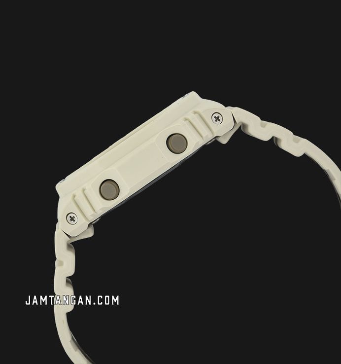 Casio G-Shock GMA-S2100GA-7ADR CasiOak Green Accent Series Digital Analog Dial White Resin Band
