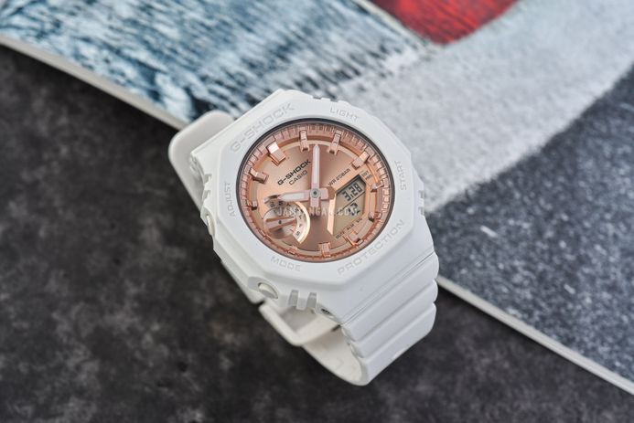 Casio Watch G Shock White Pink Rose Gold Casio G Shock White And
