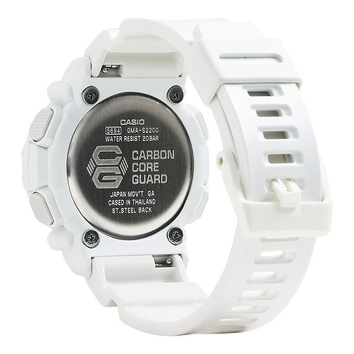 Casio G-Shock GMA-S2200M-7A GMA-S2200M-7ADR White Digital Analog