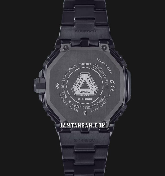Casio G-Shock GMC-B2100ZE-1AJR 50th Anniversary Zero To One Black Stainless Steel Band (JDM)