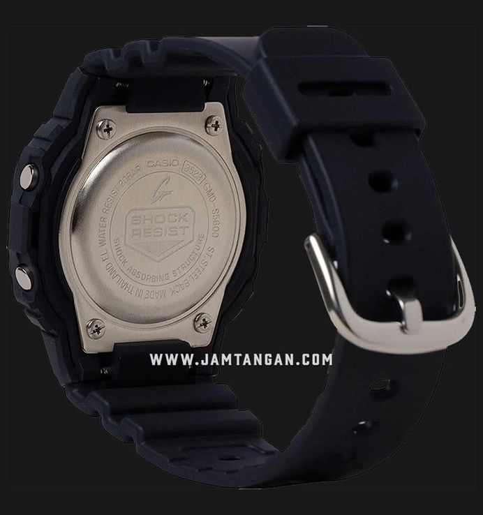 Casio G-Shock GMD-S5600-1DR Ladies Digital Dial Black Resin Band