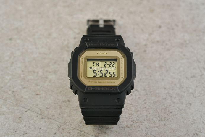 Casio G-Shock GMD-S5600-1DR Ladies Digital Dial Black Resin Band