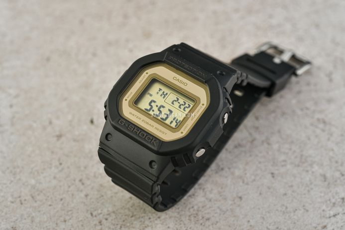Casio G-Shock GMD-S5600-1DR Ladies Digital Dial Black Resin Band