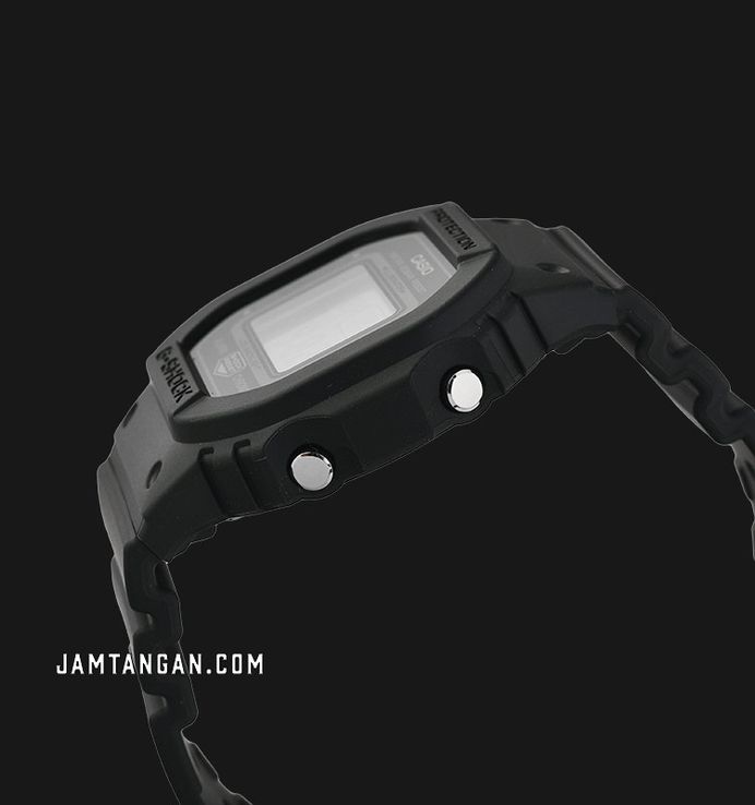 Casio G-Shock GMD-S5600BA-1DR Monotone Series Black Digital Dial Black Resin Band