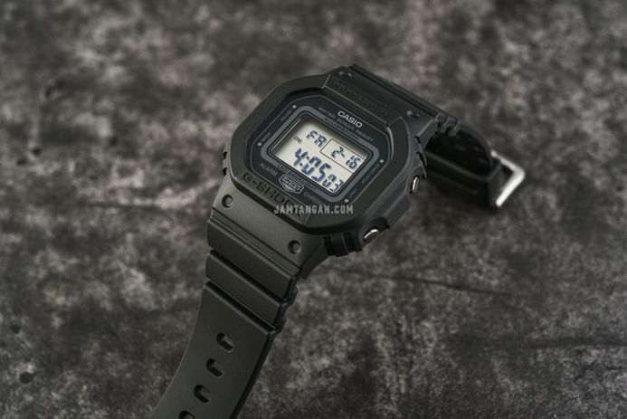 Casio G-Shock GMD-S5600BA-1DR Monotone Series Black Digital Dial Black Resin Band