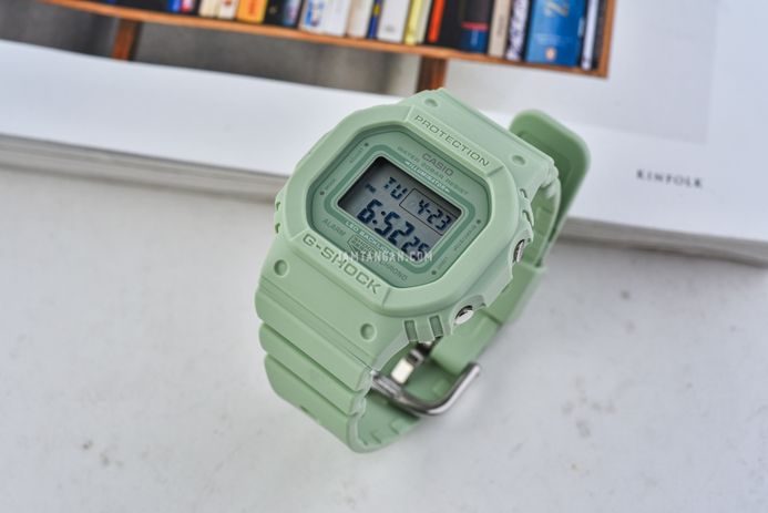 Casio G-Shock GMD-S5600BA-3DR Slimmer Digital Dial Pistachio Green Resin Band