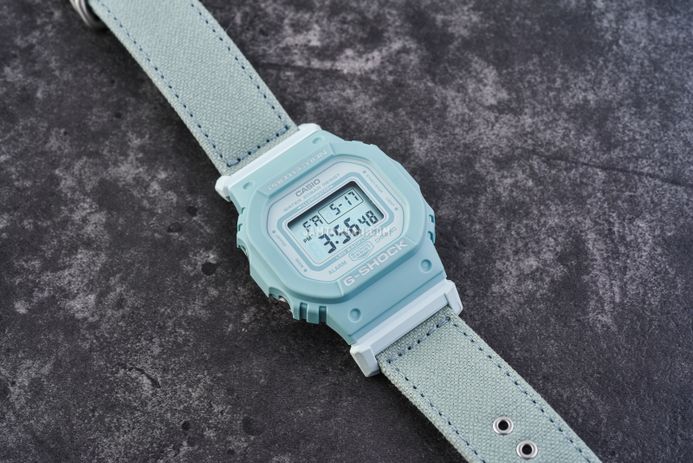 Casio G-Shock GMD-S5600CT-3DR Coexist Collection Digital Dial Green Cloth Band