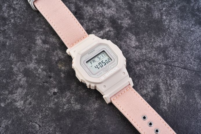Casio G-Shock GMD-S5600CT-4DR Coexist Collection Digital Dial Pink Cloth Band