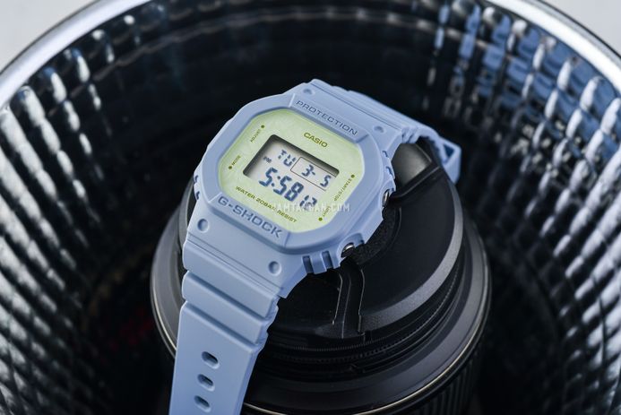 Casio G-Shock GMD-S5600NC-2DR Ladies Natures Color Series Digital Dial Blue Resin Band