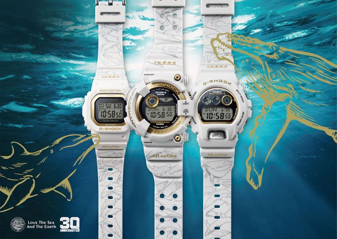 時計 G-Shock x ICERC Japan GMD-W5601K-7JR CASIO G-SHOCK Irukuji GMD-W5601K-7JR ICERC Japan Tough Solar