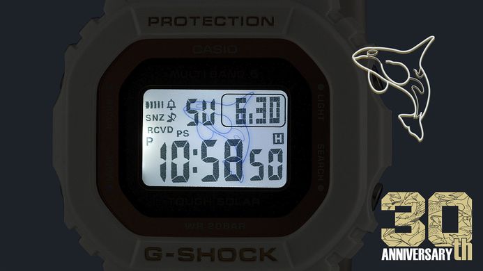 Casio G-Shock X I.C.E.R.C. GMD-W5601K-7 GMD-W5601K-7JR 30th