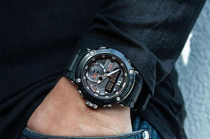 Casio G-Shock GST-B200B-1A GST-B200B-1AJF G-Steel Tough Solar