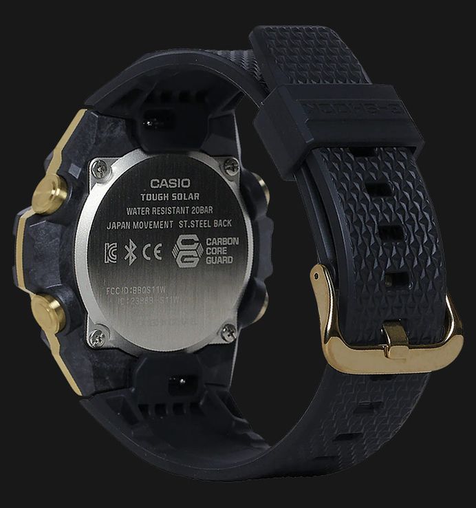 Casio G-Shock G-Steel GST-B400GB-1A9DR Tough Solar Digital Analog Dial Black Resin Band