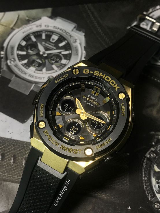 Casio G-Shock G-Steel GST-S300G-1A9 GST-S300G-1A9DR Tough Solar