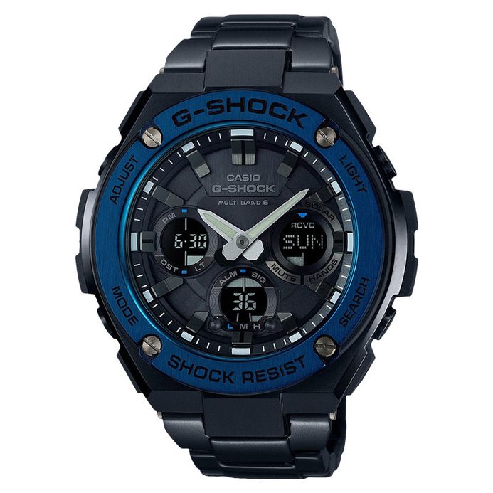 Casio G-Shock GST-W110BD-1A2 GST-W110BD-1A2JF Water Resistant 200M