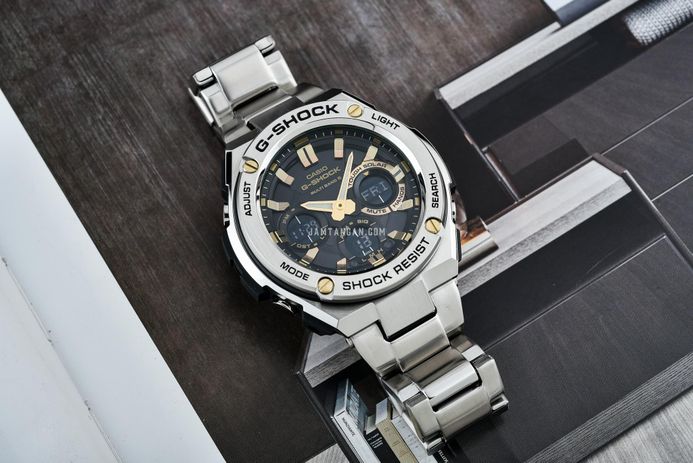 愛品館 市原店】カシオG-SHOCK GST-W110Dメタルバンド カスタム腕時計