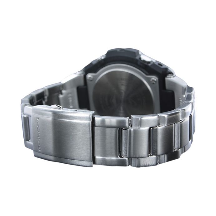 [美品]CASIO G-SHOCK G-STEEL GST-W110D-7AJF G-SHOCK Gショック Gスチール G-STEEL 電波ソーラー 腕時計 メンズ 白