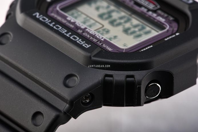 Casio G-Shock GW-5000U-1JF Square Tough Solar Men Digital Dial Black Resin Band (JDM)