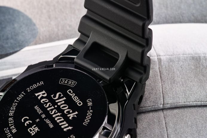 Casio G-Shock GW-5000U-1JF Square Tough Solar Men Digital Dial Black Resin Band (JDM)