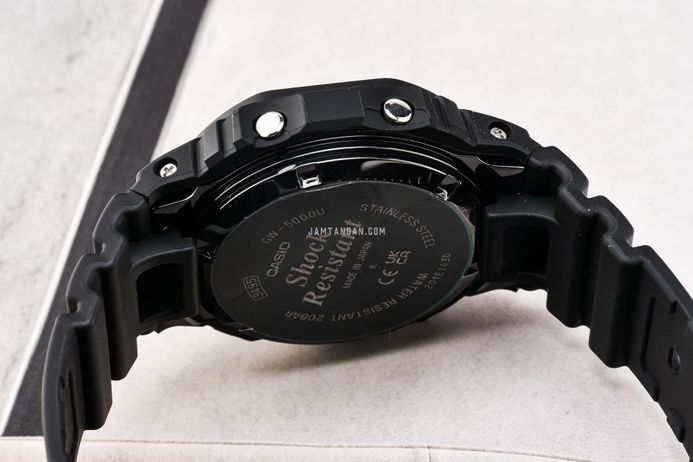 Casio G-Shock GW-5000U-1JF Square Tough Solar Men Digital Dial Black Resin Band (JDM)