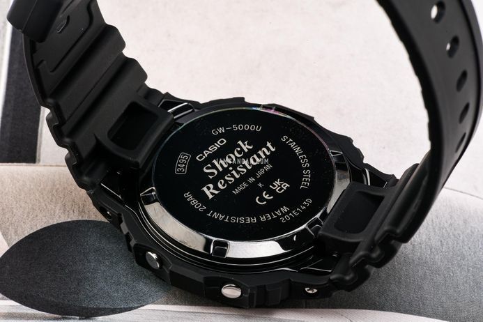 Casio G-Shock GW-5000U-1JF Square Tough Solar Men Digital Dial Black Resin Band (JDM)