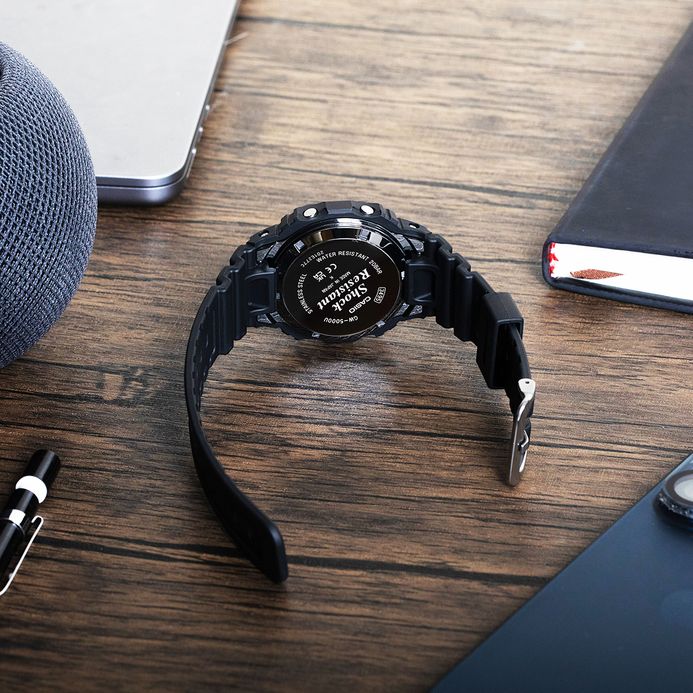 Casio G-Shock GW-5000U-1JF Square Tough Solar Men Digital Dial Black Resin Band (JDM)