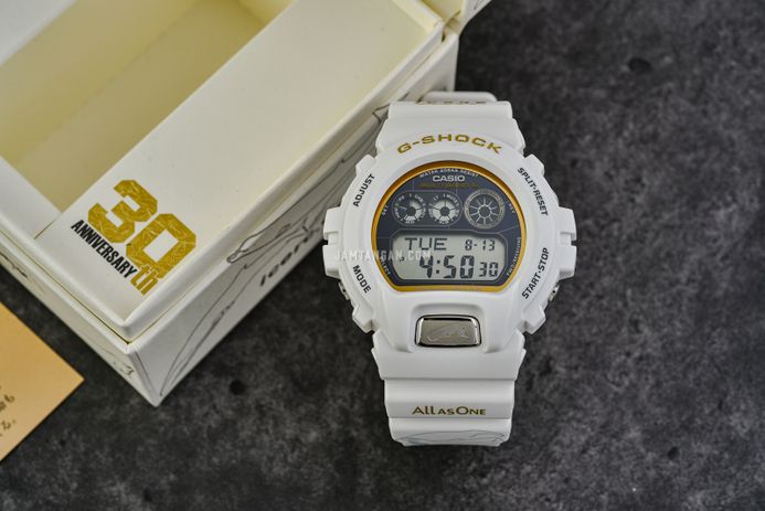 Casio G-Shock X I.C.E.R.C. GW-6904K-7JR 30th Anniversary Solar White Resin Band (JDM)