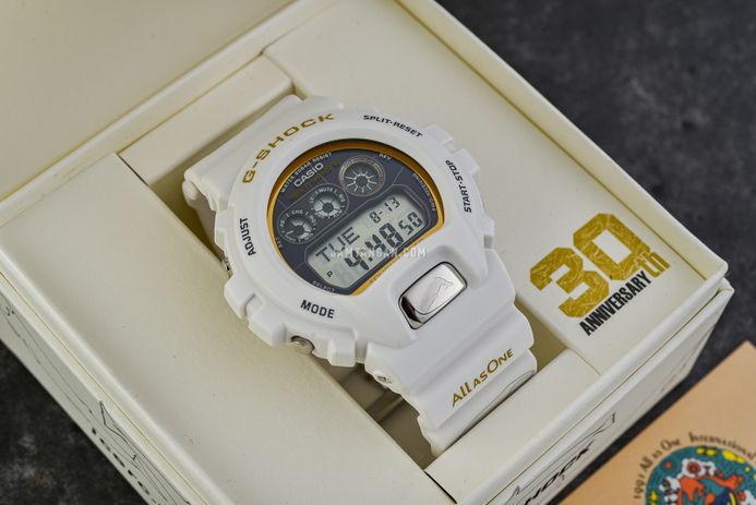 Casio G-Shock X I.C.E.R.C. GW-6904K-7JR 30th Anniversary Solar White Resin Band (JDM)