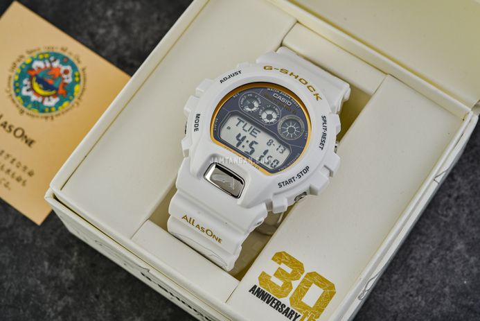Casio G-Shock X I.C.E.R.C. GW-6904K-7JR 30th Anniversary Solar White Resin Band (JDM)