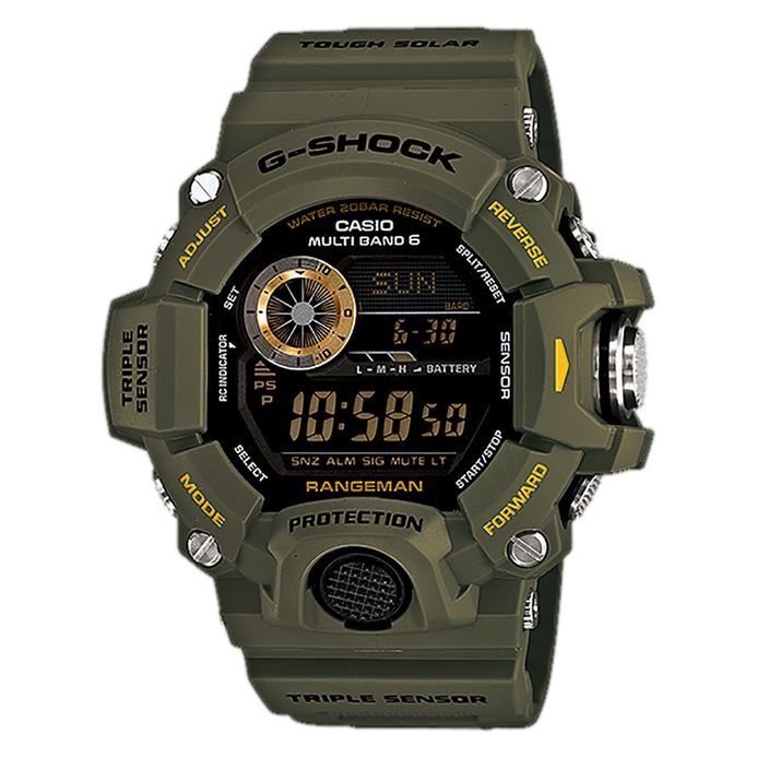 Casio G-Shock RANGEMAN GW-9400-3DR Resin Band Water Resistant 200M