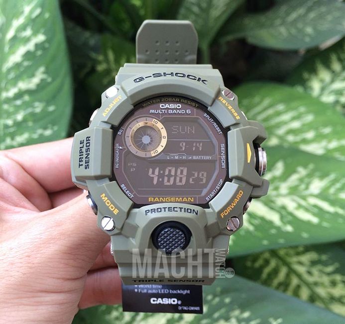 グリーンベレー様専用 G-SHOCK RANGEMAN G-Shock Rangeman Green Watch