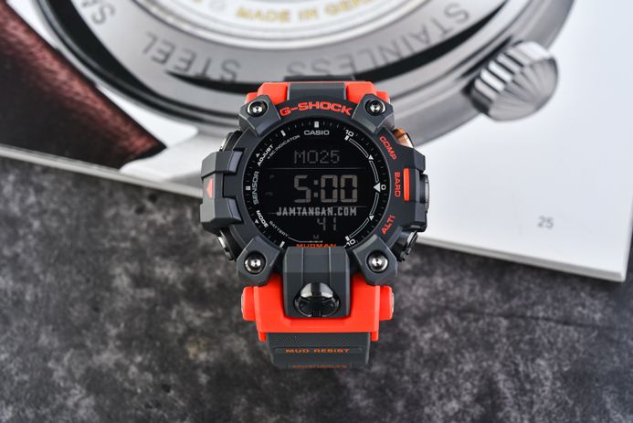 Casio G-Shock Mudman GW-9500-1A4DR Solar Master Of G-Land Digital Dial Black Bio-Based Resin Band