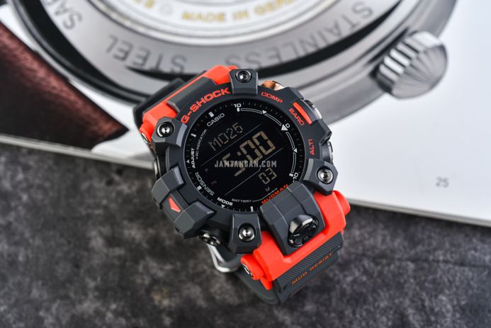 Casio G-Shock Mudman GW-9500-1A4DR Solar Master Of G-Land Digital Dial Black Bio-Based Resin Band
