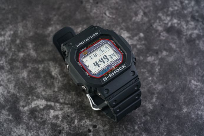 Casio G-Shock GW-M5610U-1JF Square Tough Solar Men Digital Dial Black Resin Band (JDM)
