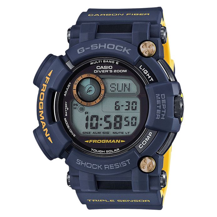 時計 CASIO G-SHOCK FROGMAN GWF-1000NV-2JF Casio G-Shock Frogman GWF-D1000NV-2 GWF-D1000NV-2JF with Water
