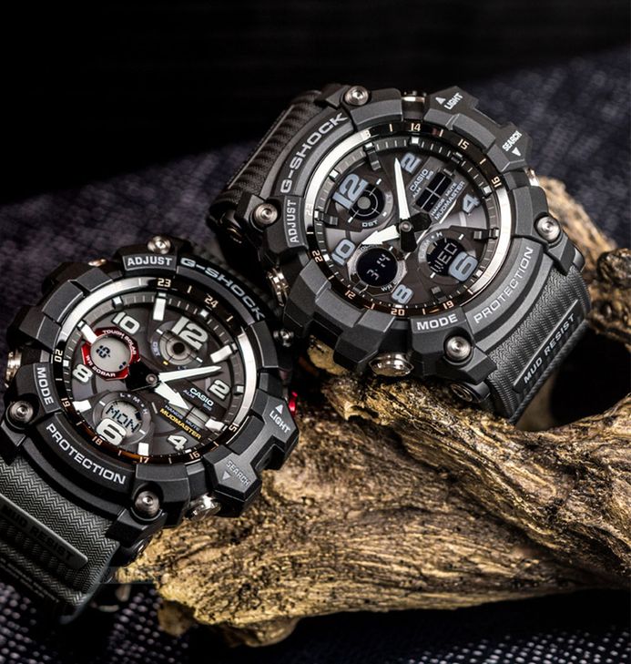 極美品 箱説付 G-SHOCK GWG-1000 マッドマスター 電波ソーラー