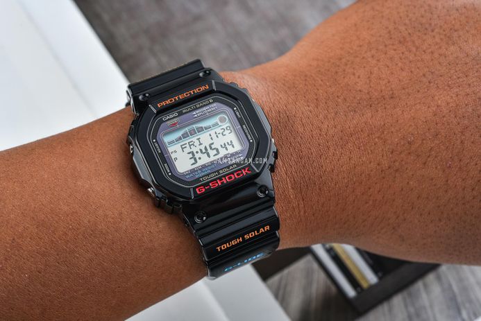 Casio G-Shock GWX-5600-1 GWX-5600-1JF G-Lide Multiband 6