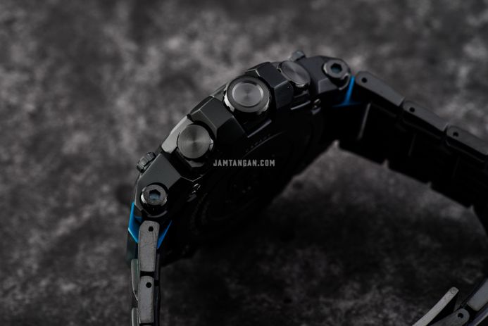 Casio G-Shock MT-G MTG-B3000BD-1A2DR Tough Solar Men Black Stainless Steel Composite Band