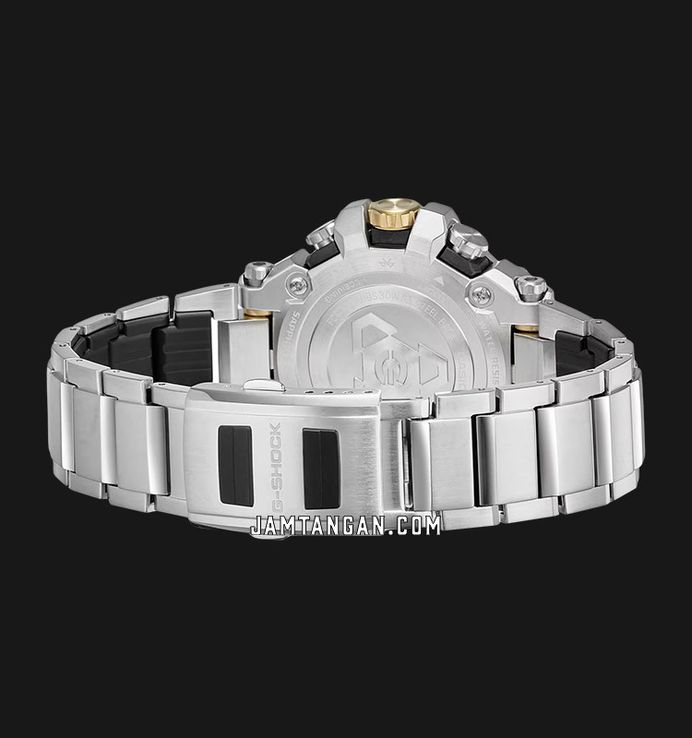 Casio G-Shock MT-G MTG-B3000D-1A9DR Tough Solar Men Black Dial Stainless Steel Composite Band