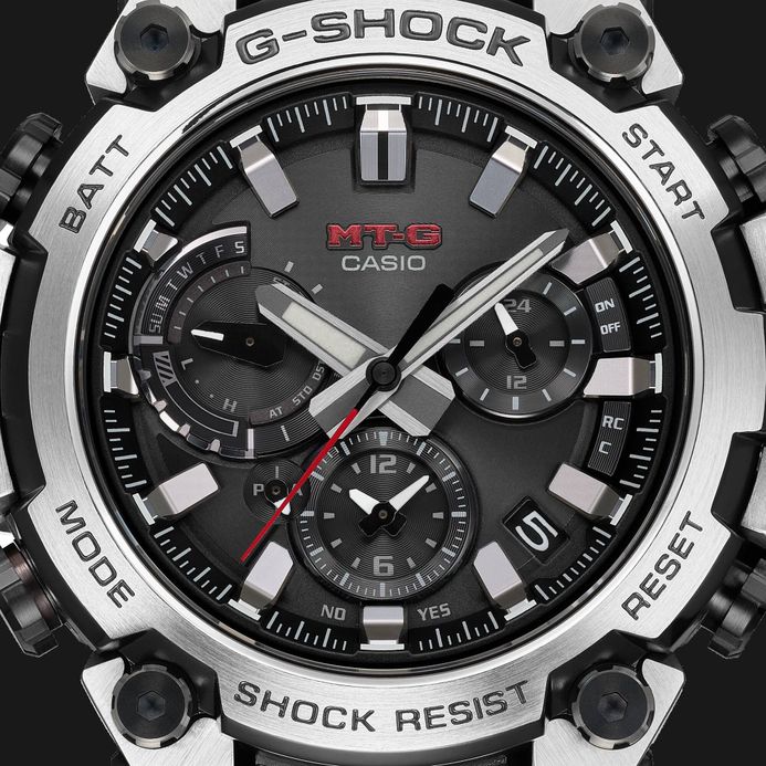 Casio G-Shock MT-G MTG-B3000D-1AJF Tough Solar Men Black Dial Stainless Steel Composite Band (JDM)