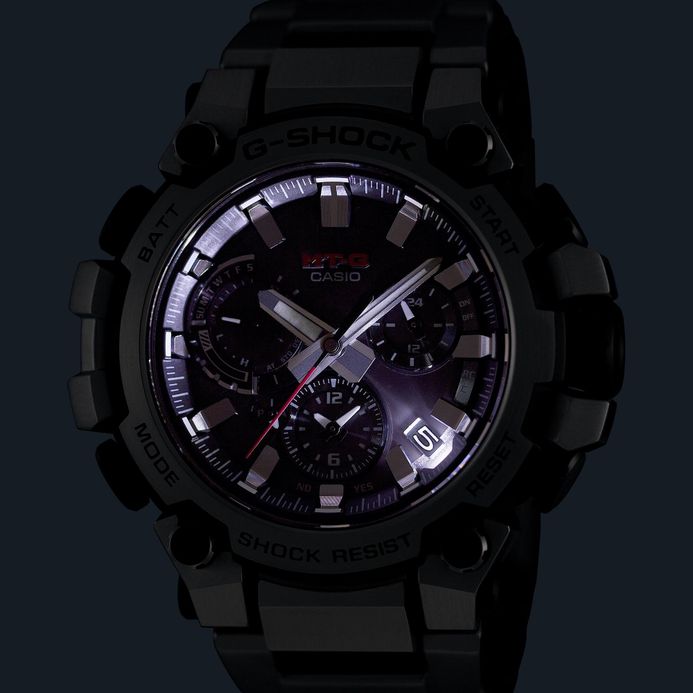 Casio G-Shock MT-G MTG-B3000D-1AJF Tough Solar Men Black Dial Stainless Steel Composite Band (JDM)
