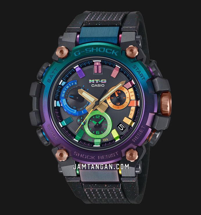Casio G-Shock MT-G MTG-B3000DN-1AJR Diffuse Nebula Analog Dial Black Resin Band (JDM)